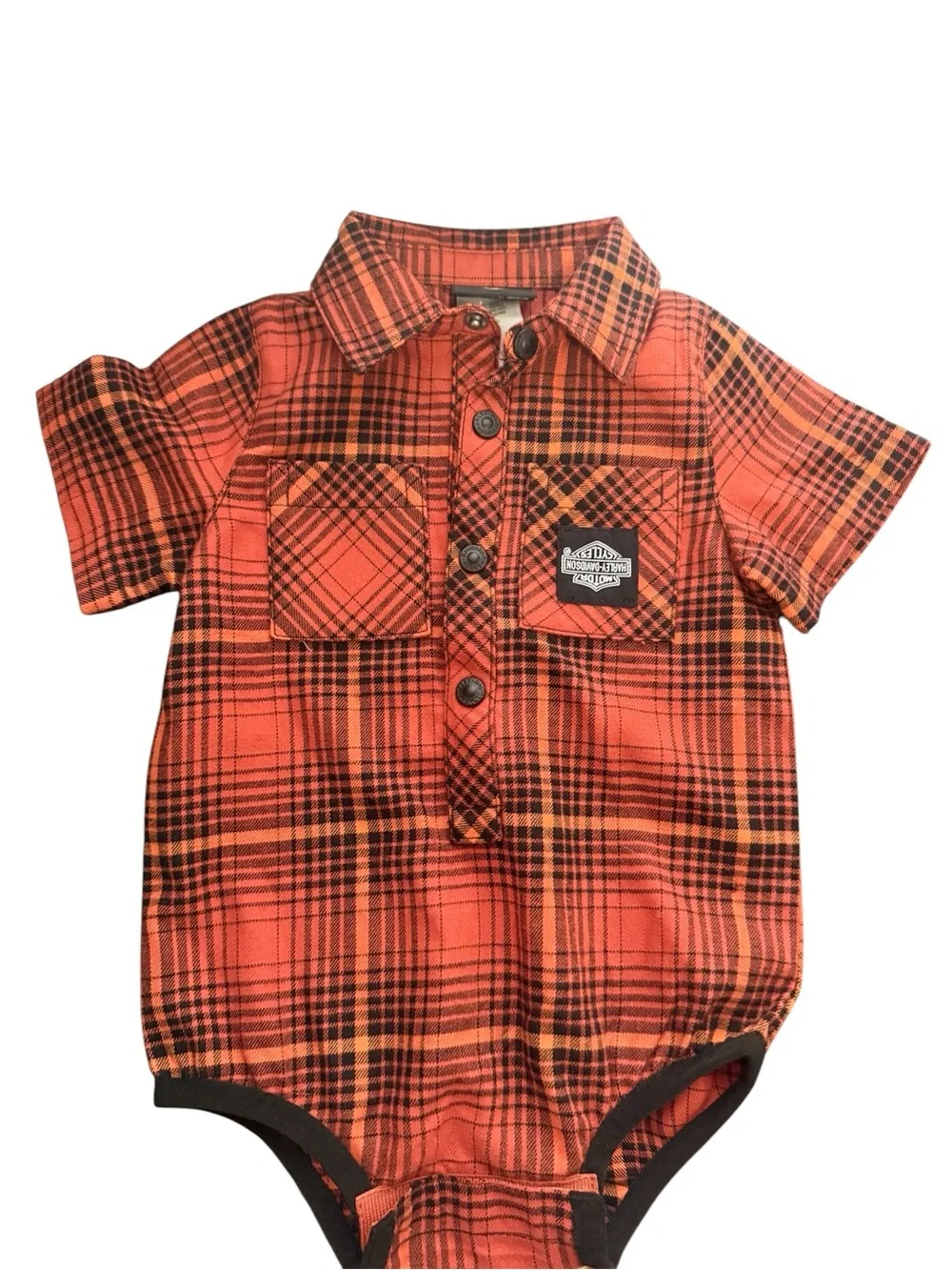 Harley Davidson onesie